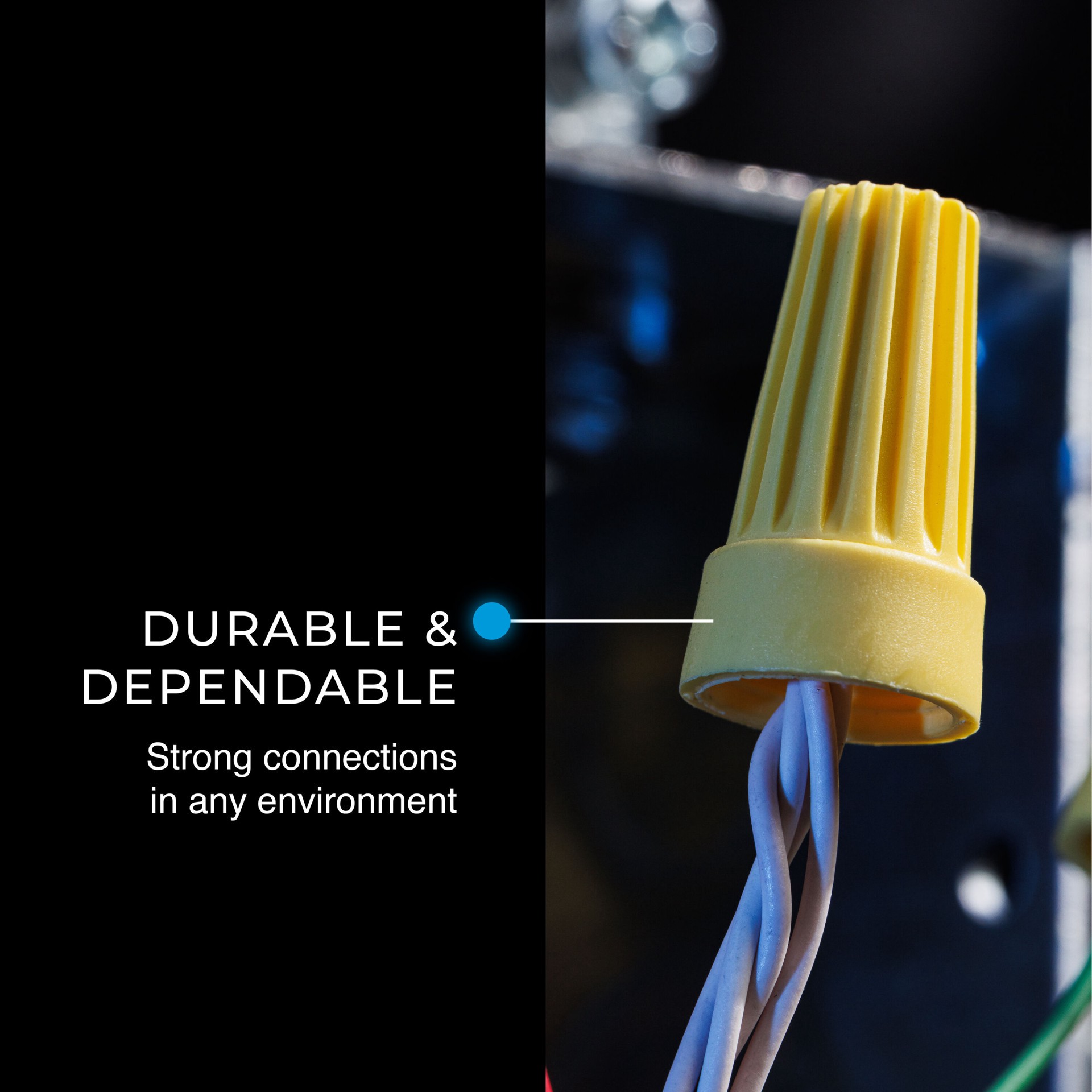 slide 4 of 6, IDEAL Wire connectors Yellow ( 25.0 -Pack ), 1 ct