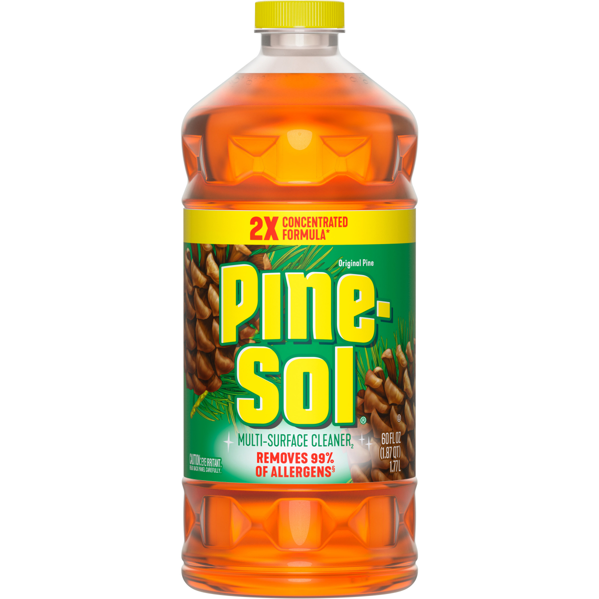 slide 1 of 9, Pine-Sol Multi-Surface Cleaner, Original, 60 Fluid Ounces, 60 fl oz