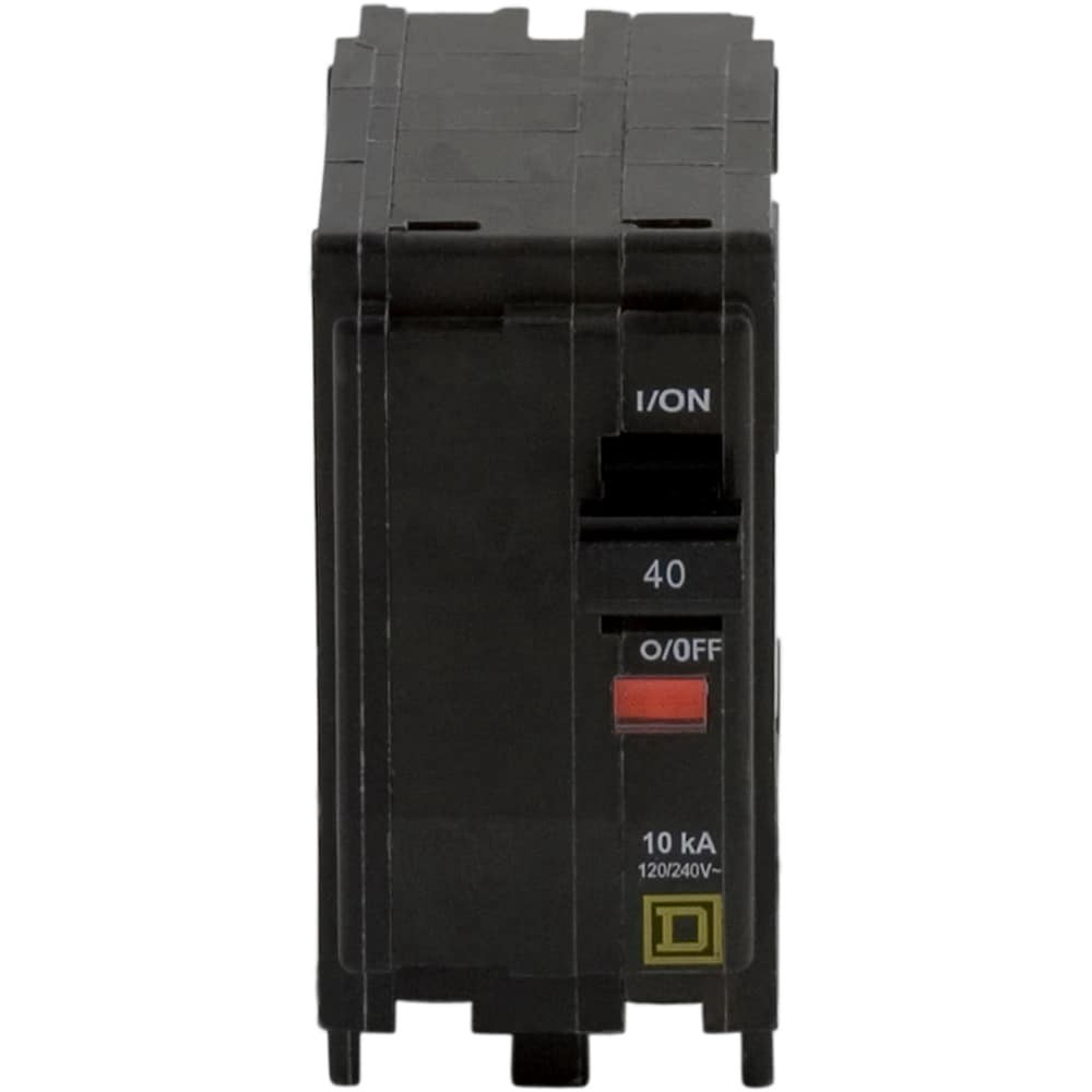 slide 1 of 4, Square D QO 40-amp 2 -Pole Standard trip Circuit Breaker, 1 ct