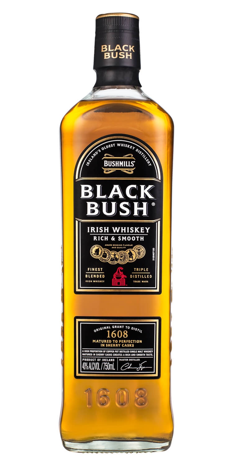 slide 1 of 2, Bushmills Black Bush, 750 ml