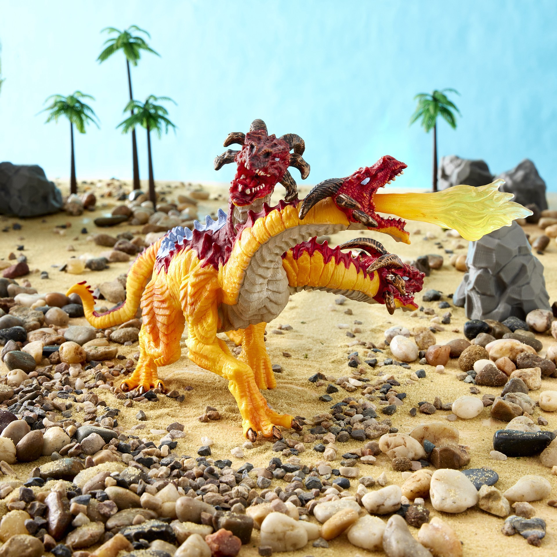 slide 2 of 2, Safari Ltd. Safari Ltd Fire Dragon, 8.5 in x 4.5 in x 4.75 in