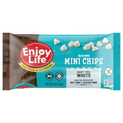 ENJOY LIFE NATURAL BRANDS LLC Baking Chocolate 3D - Mini Chips - White Chocolate Film Enjoy Life Redesign 9oz - 255g English