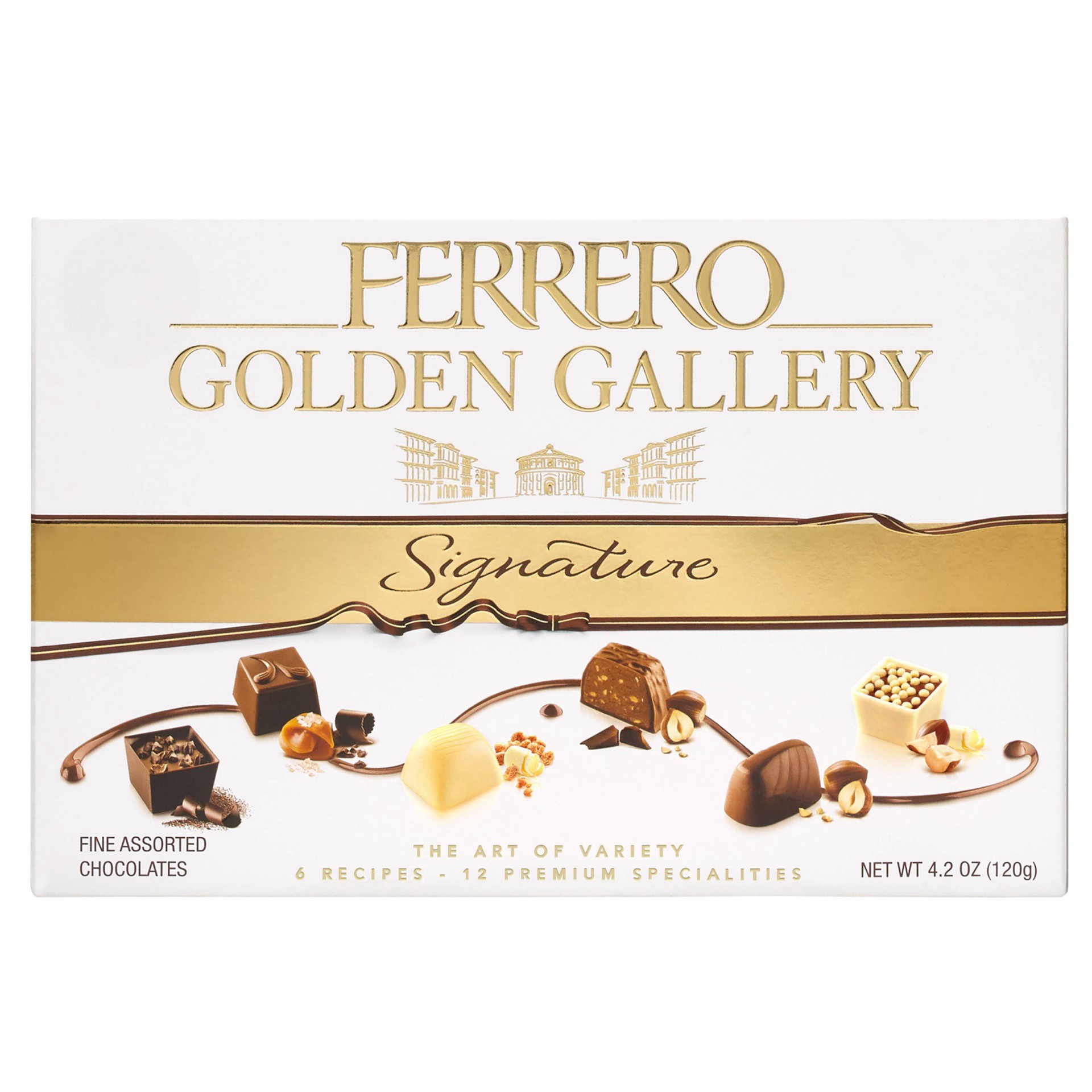 slide 1 of 9, Ferrero Fine Assorted Chocolates 6 ea, 12 pc