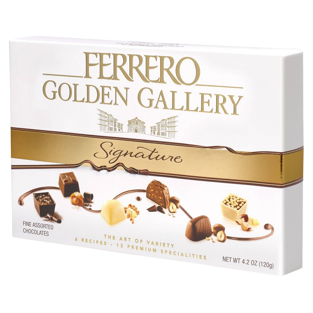 slide 7 of 9, Ferrero Fine Assorted Chocolates 6 ea, 12 pc