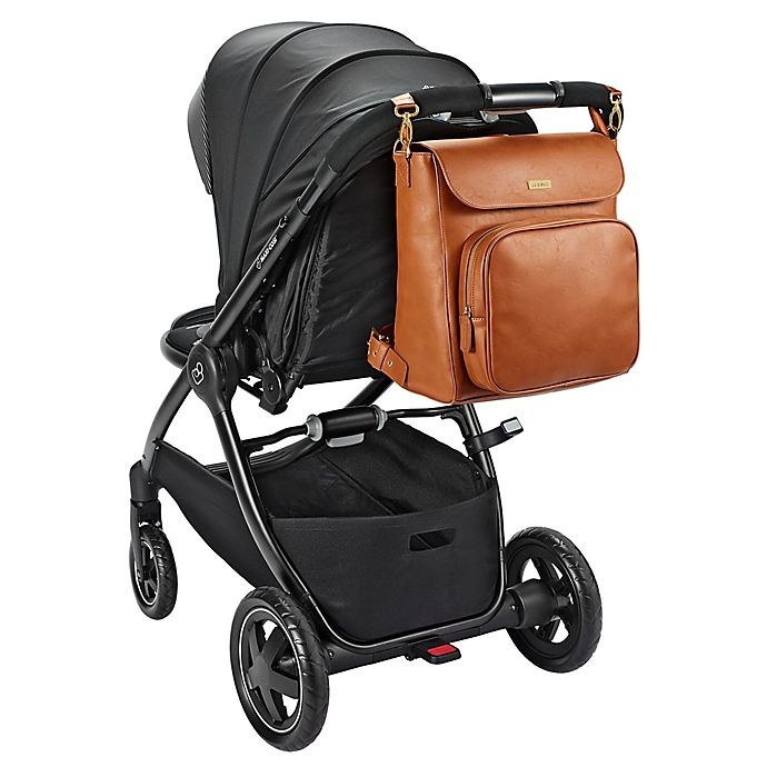 slide 5 of 16, JJ Cole Brookmont Diaper Backpack - Cognac, 1 ct