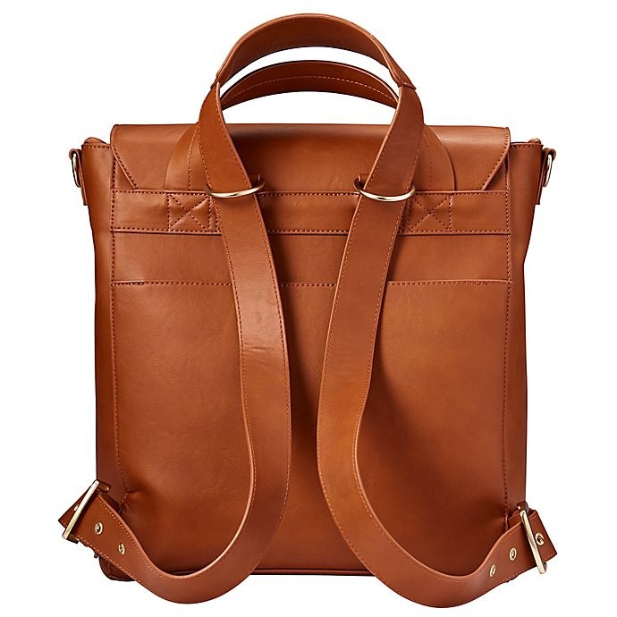 slide 9 of 16, JJ Cole Brookmont Diaper Backpack - Cognac, 1 ct