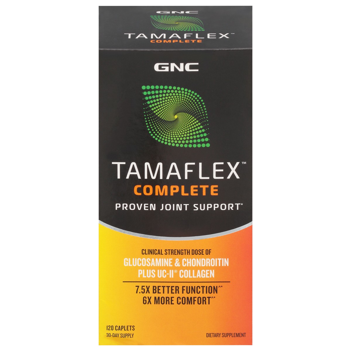 slide 1 of 9, GNC Tamaflex Complete, 120 ct