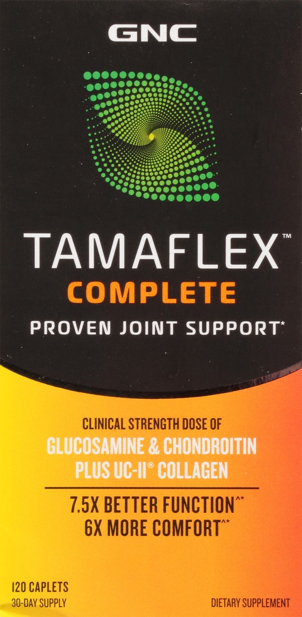 slide 6 of 9, GNC Tamaflex Complete, 120 ct