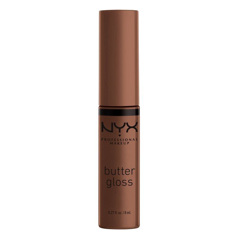 slide 6 of 8, NYX Professional Makeup Butter Lip Gloss - 49 Fudge Me - 0.27 fl oz, 1 ct