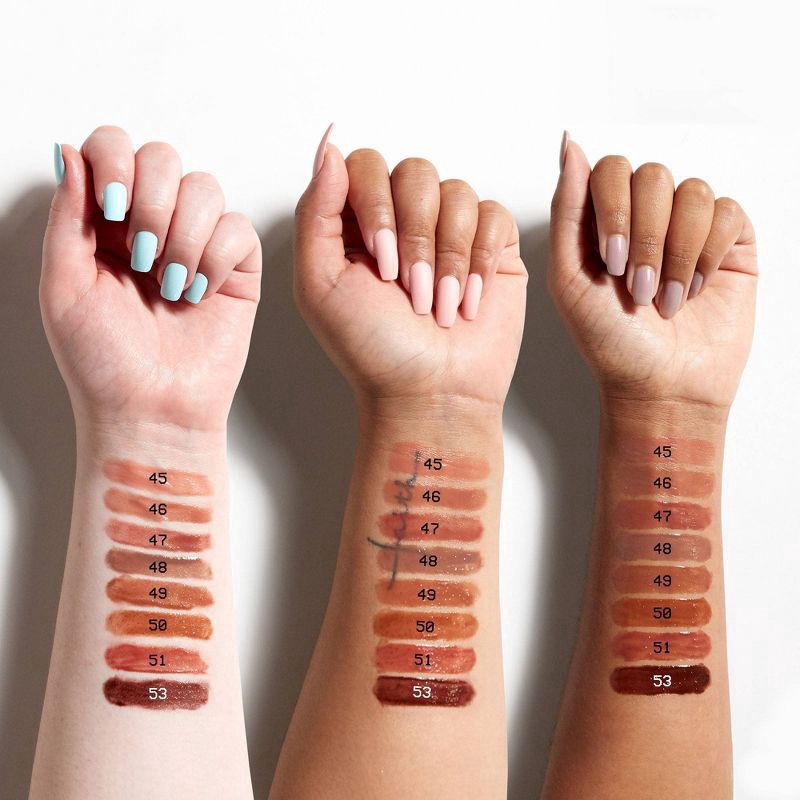 slide 5 of 8, NYX Professional Makeup Butter Lip Gloss - 49 Fudge Me - 0.27 fl oz, 1 ct