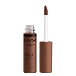 NYX Professional Makeup Butter Lip Gloss - 49 Fudge Me - 0.27 fl oz