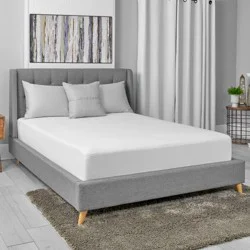 Everyday Living Vinyl Antimicrobial Fitted Mattress Protector