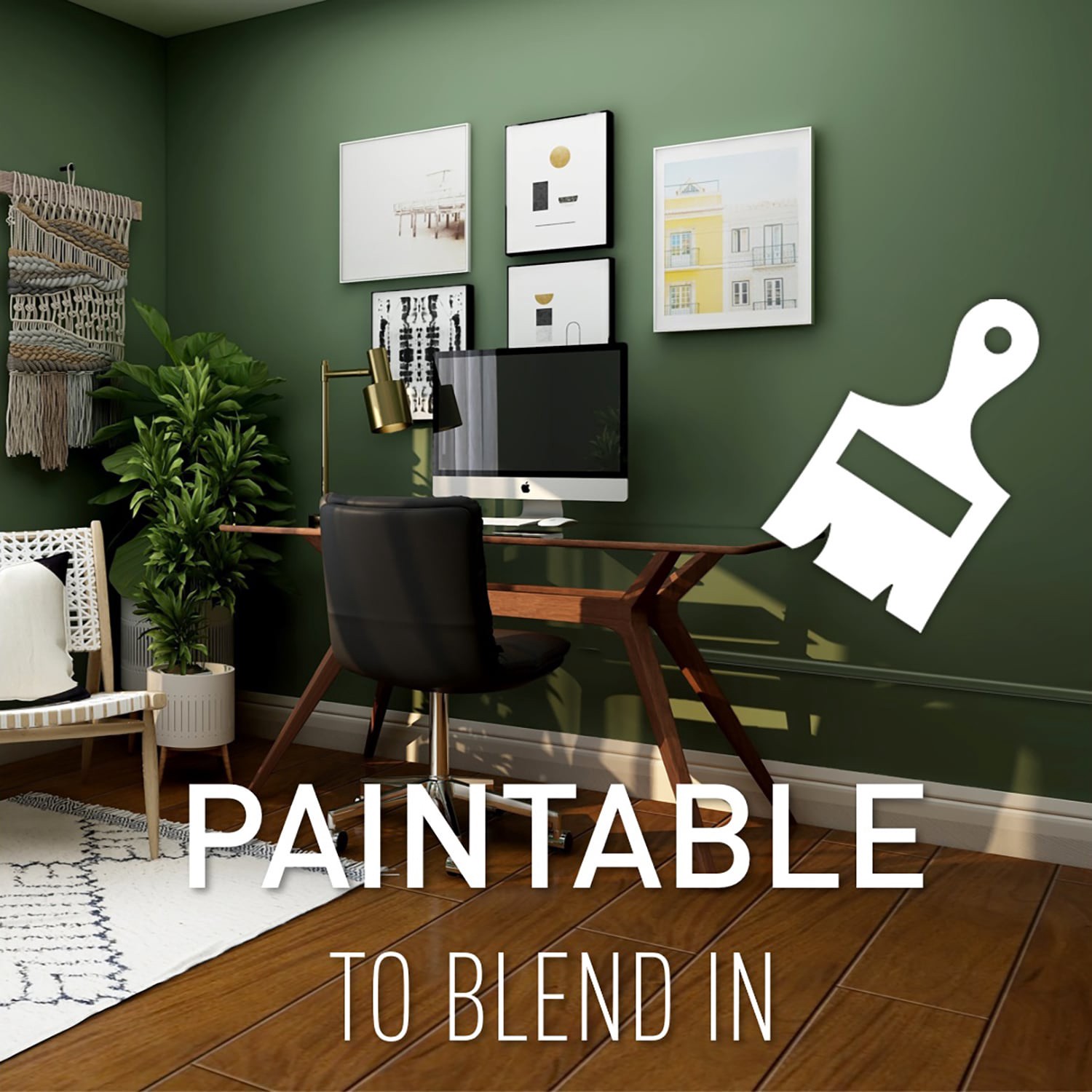 slide 3 of 6, Legrand Wiremold CordMate II 5-ft x 1.0-in PVC White Straight channel cord cover, 1 ct