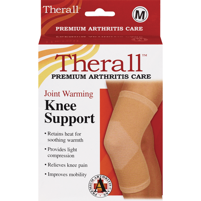 slide 1 of 1, Therall Joint Warming Knee Support, 1 ct