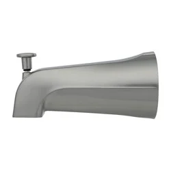 Danco Mobile Home Brushed Nickel Universal Fit Bathtub Spout With Diverter