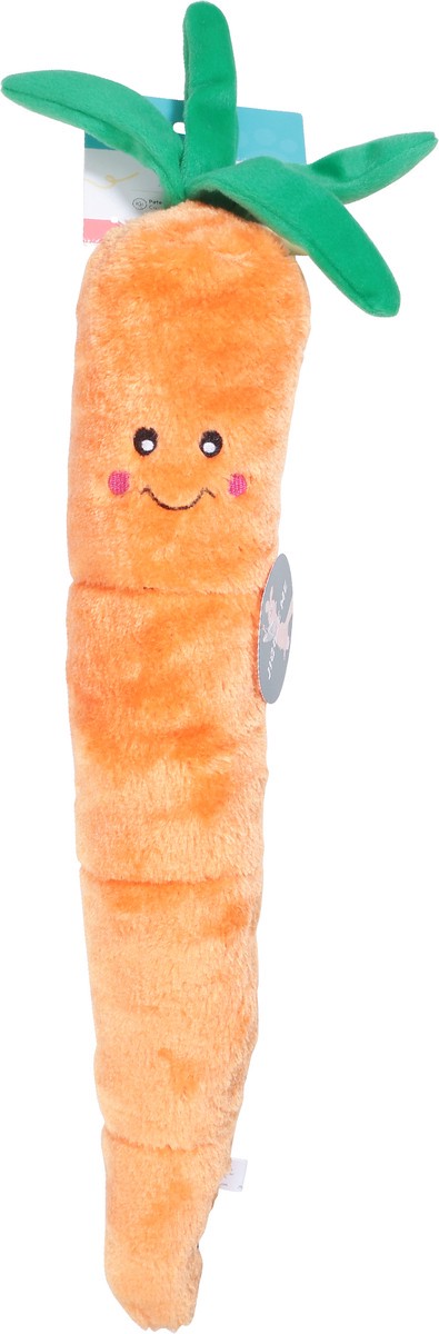 slide 6 of 9, Zippy Paws Jigglerz Carrot Durable Dog Toy 1 ea, 1 ct