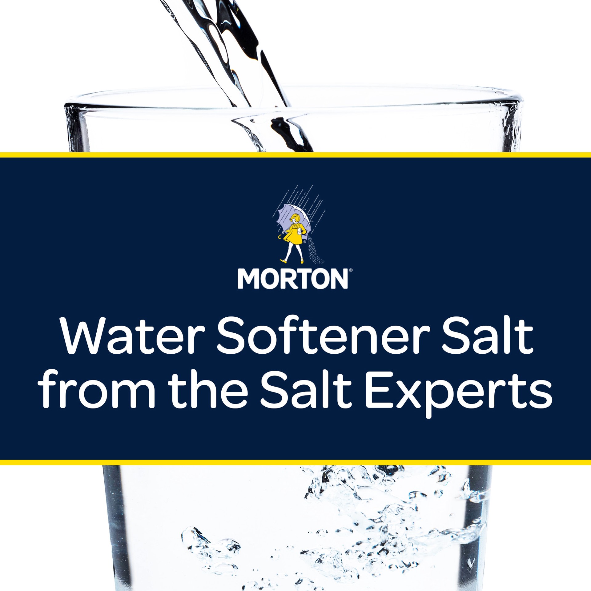 slide 5 of 6, Morton 40-lb Water Softener Salt Pellets, 1 ct