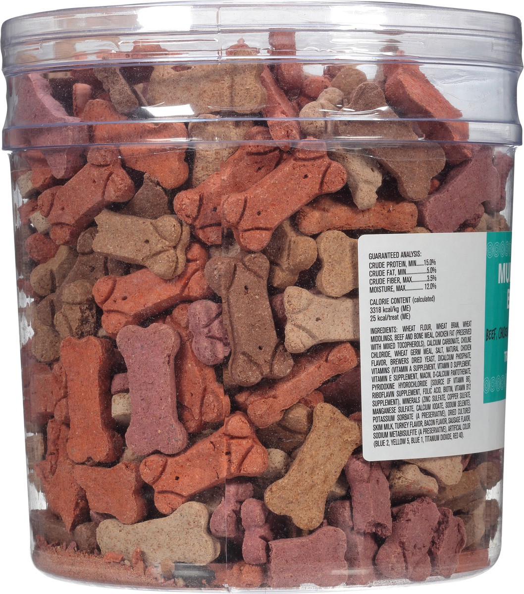 slide 4 of 9, Sunshine Mills Multi Flavor Biscuits Treats for Dogs 6 lb Bucket, 6 lb