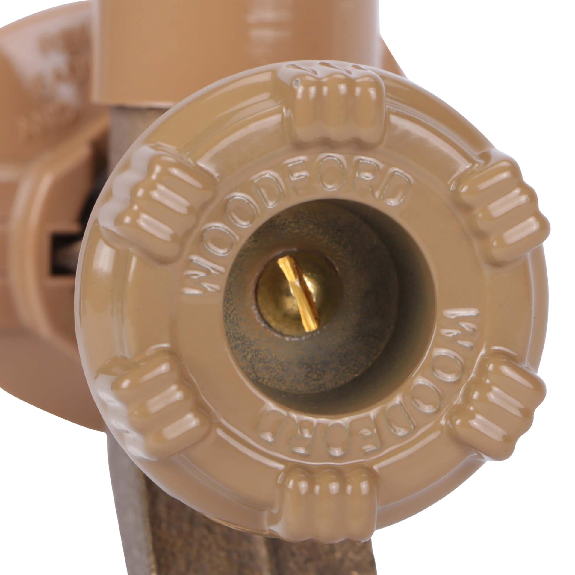 slide 3 of 6, Woodford Model 17 8-in L x 1/2-in Copper Sweat Brass Anti-siphon Frost Resistant Push/Pull Sillcock, 1 ct