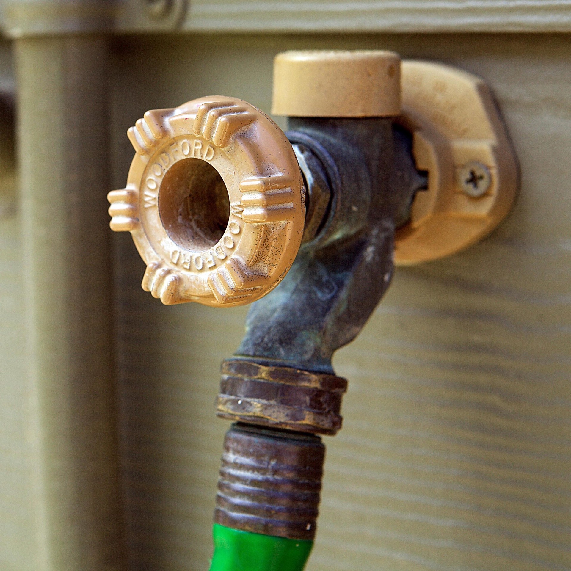 slide 6 of 6, Woodford Model 17 8-in L x 1/2-in Copper Sweat Brass Anti-siphon Frost Resistant Push/Pull Sillcock, 1 ct