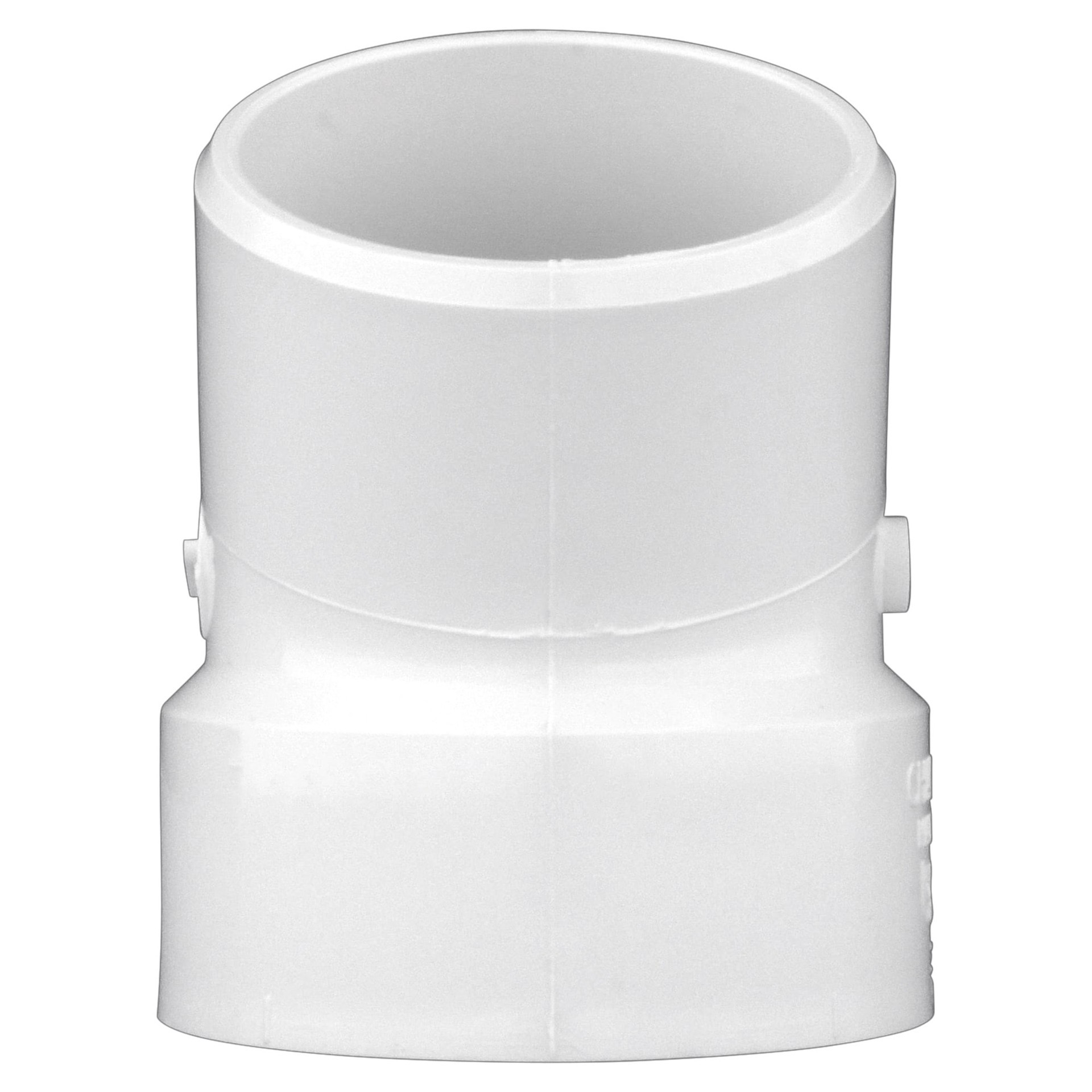 slide 2 of 6, Charlotte Pipe 3-in x 22.5-Degree PVC DWV Street Elbow, 1 ct