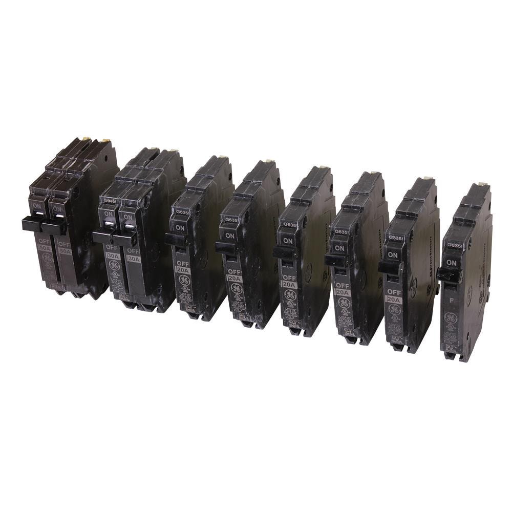 slide 6 of 6, GE PowerMark Gold 125 -Amp 12 -Spaces 22 -Circuit Indoor Main Breaker Load Center (Value Pack), 1 ct