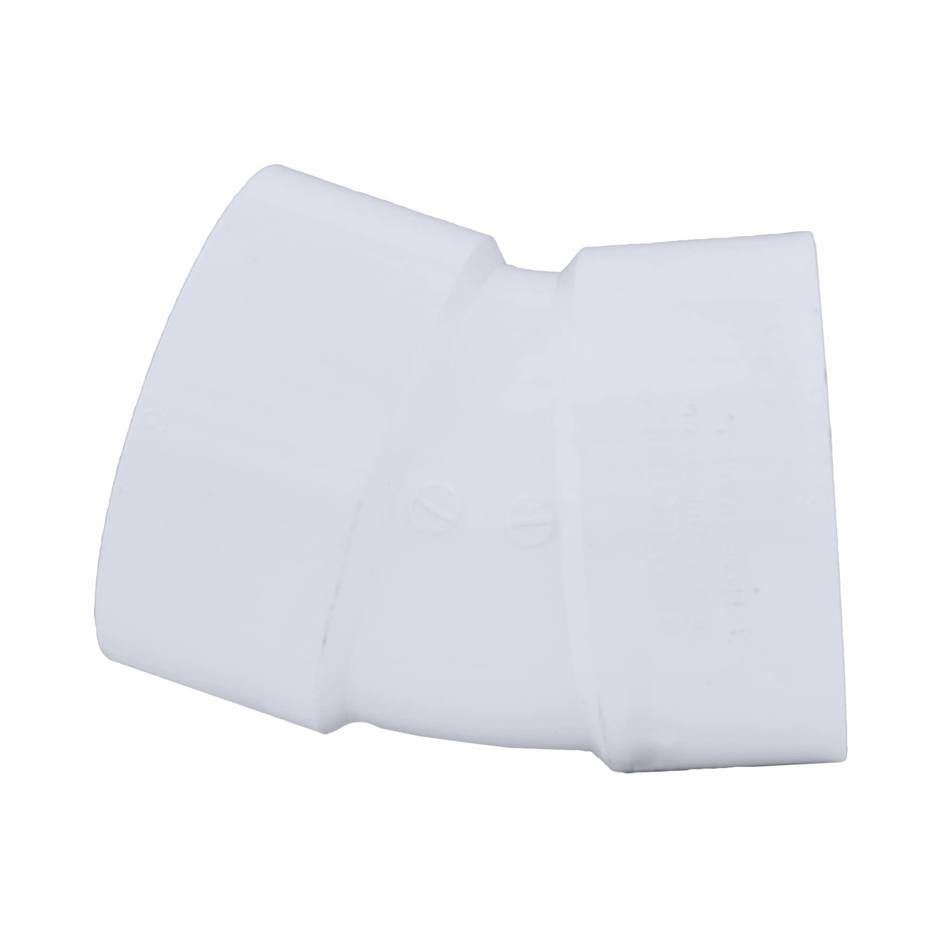 slide 3 of 6, Charlotte Pipe 1-1/2-in 22.5-Degree PVC DWV Elbow, 1 ct