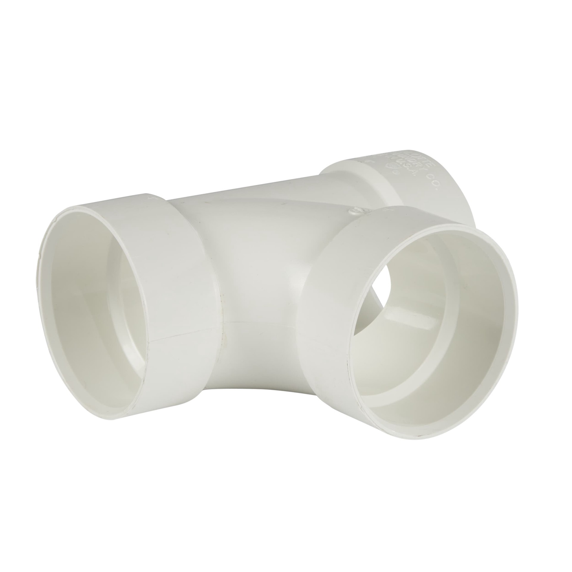 slide 2 of 6, Charlotte Pipe 2-in x 2-in x 1-1/2-in PVC DWV Reducing Sanitary Tee, 1 ct