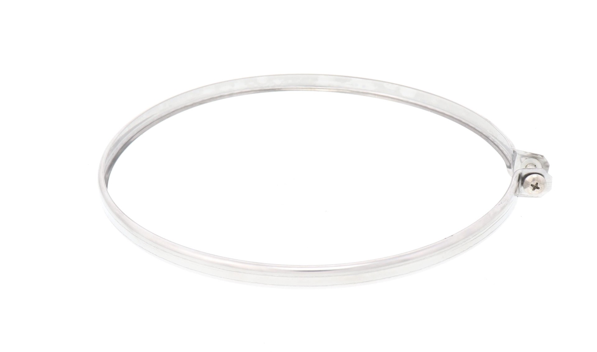 slide 3 of 6, SuperVent 6-In Dia x 6-In dia Stainless steel Stainless steel Chimney Pipe Locking Band, 1 ct