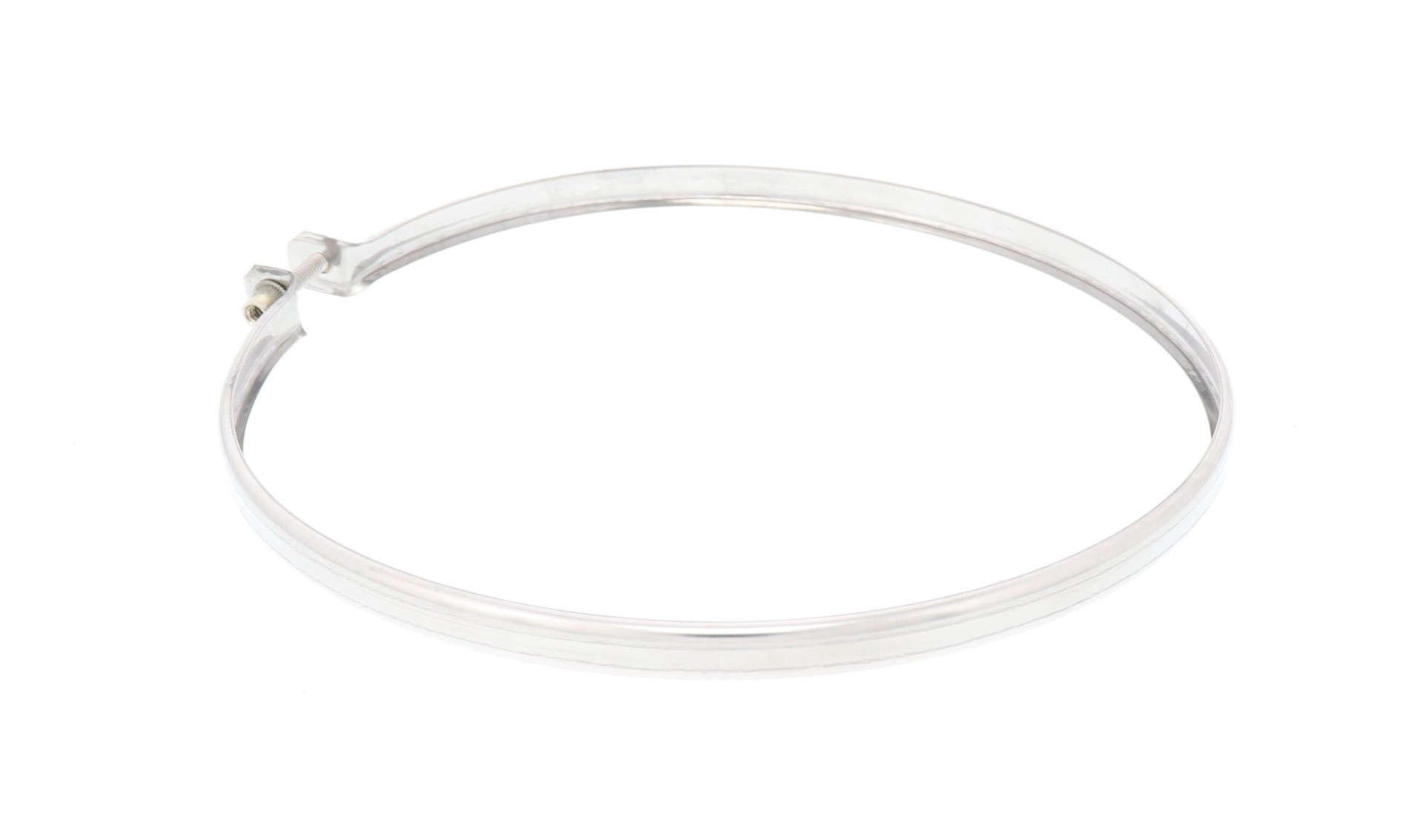 slide 5 of 6, SuperVent 6-In Dia x 6-In dia Stainless steel Stainless steel Chimney Pipe Locking Band, 1 ct