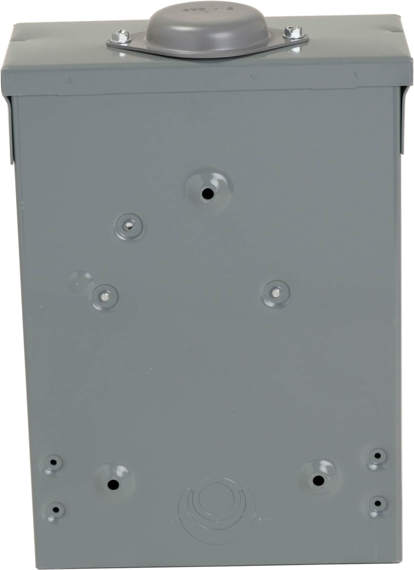 slide 4 of 6, Square D 100 -Amp 6 -Spaces 12 -Circuit Outdoor Main lug Load Center, 1 ct