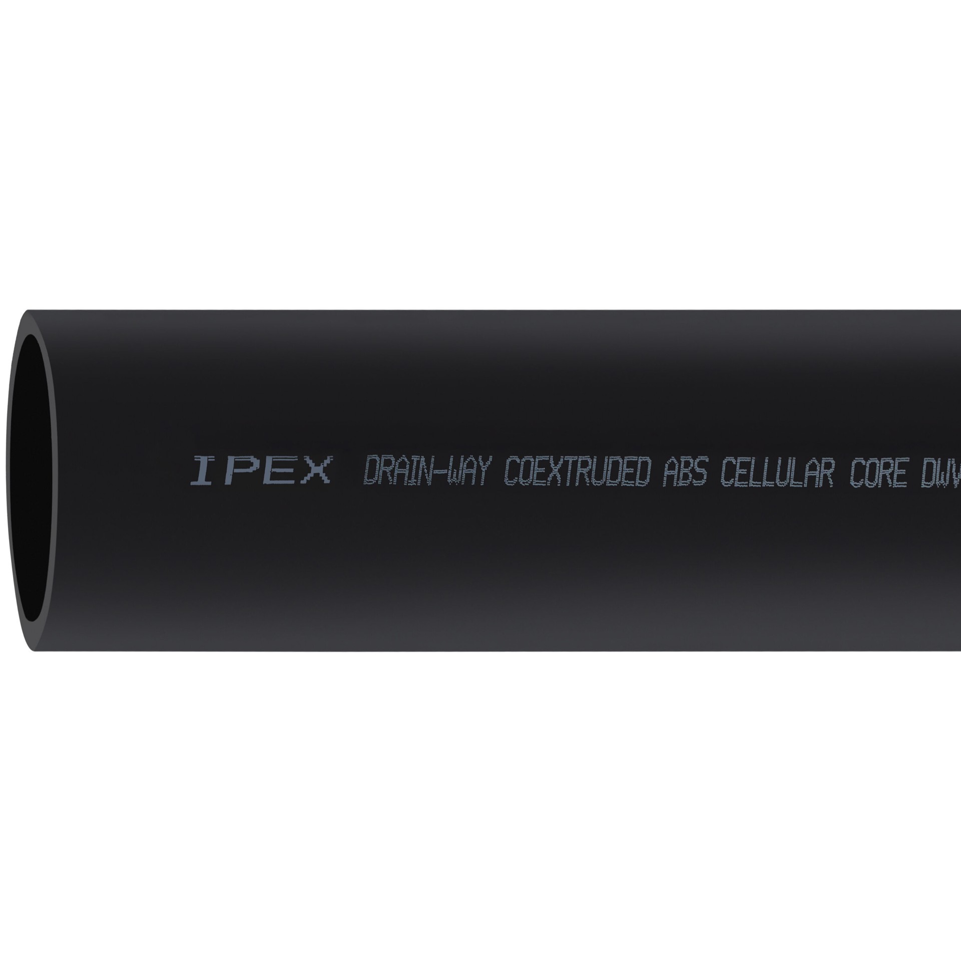 slide 1 of 1, IPEX 3-in x 5-ft ABS DWV Pipe, 1 ct