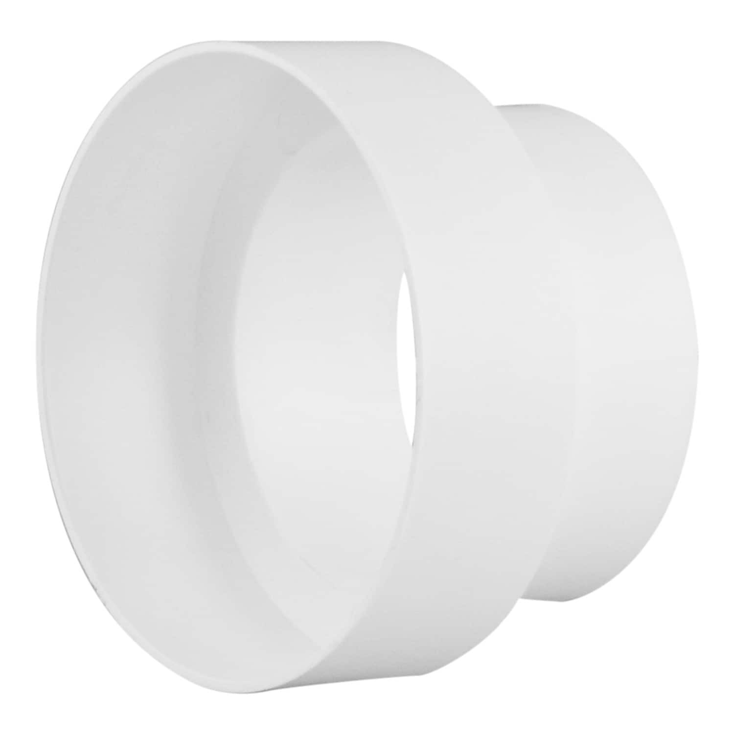 slide 2 of 6, IMPERIAL 4-in Plastic Round Duct reducer, 1 ct