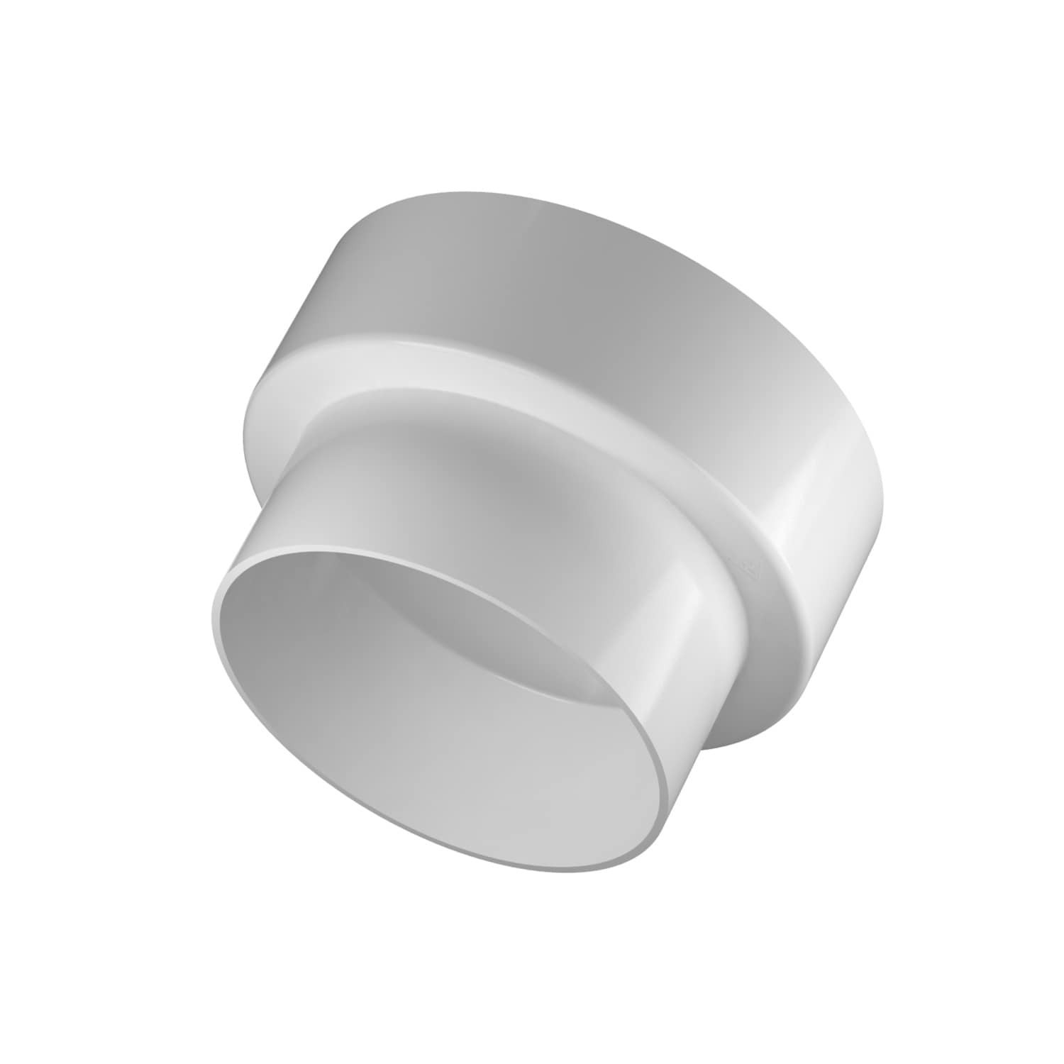 slide 6 of 6, IMPERIAL 4-in Plastic Round Duct reducer, 1 ct