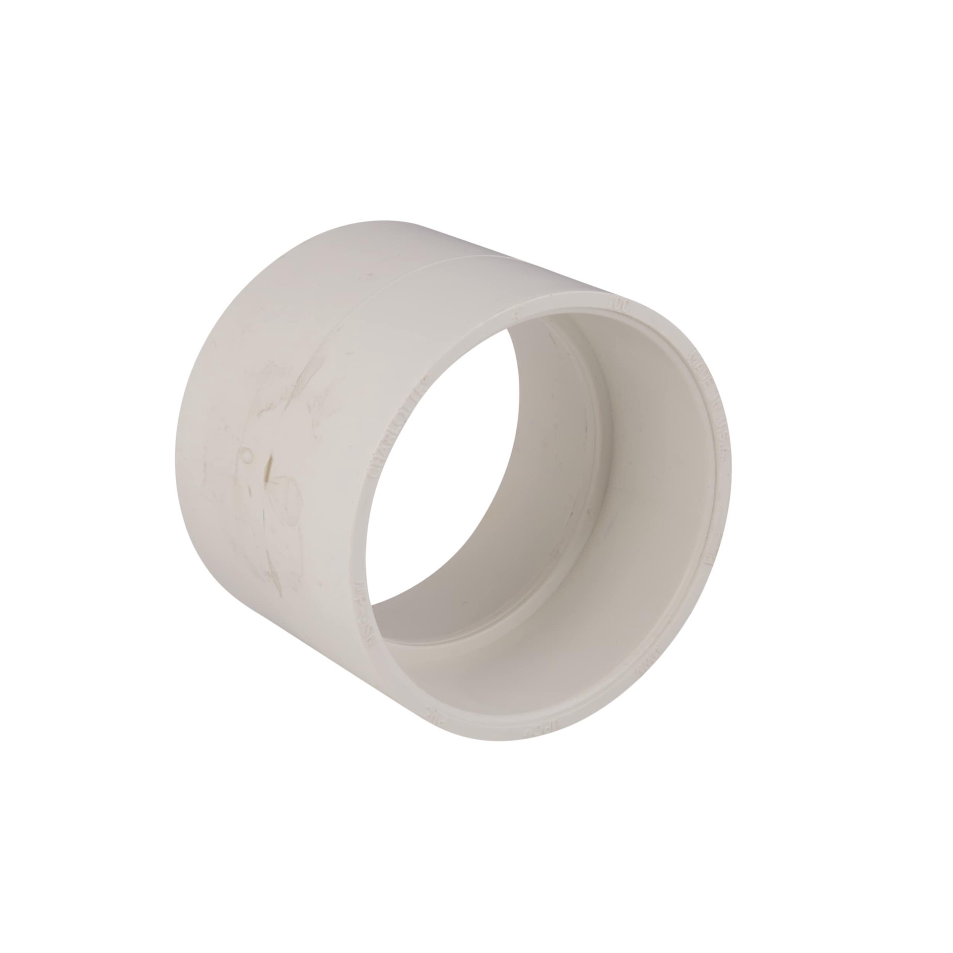 slide 3 of 6, Charlotte Pipe 6-in x 6-in PVC DWV Schedule 40 Coupling for Non-Potable Water - NSF Safety Listed, 1 ct