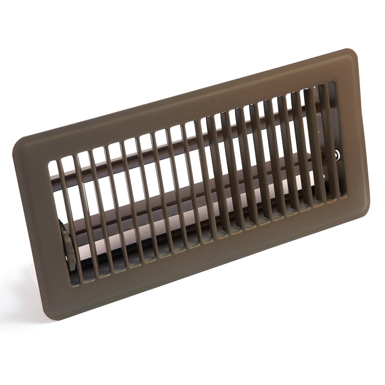 slide 4 of 4, Accord 4-in x 8-in 2-way Steel Brown Floor Register, 1 ct