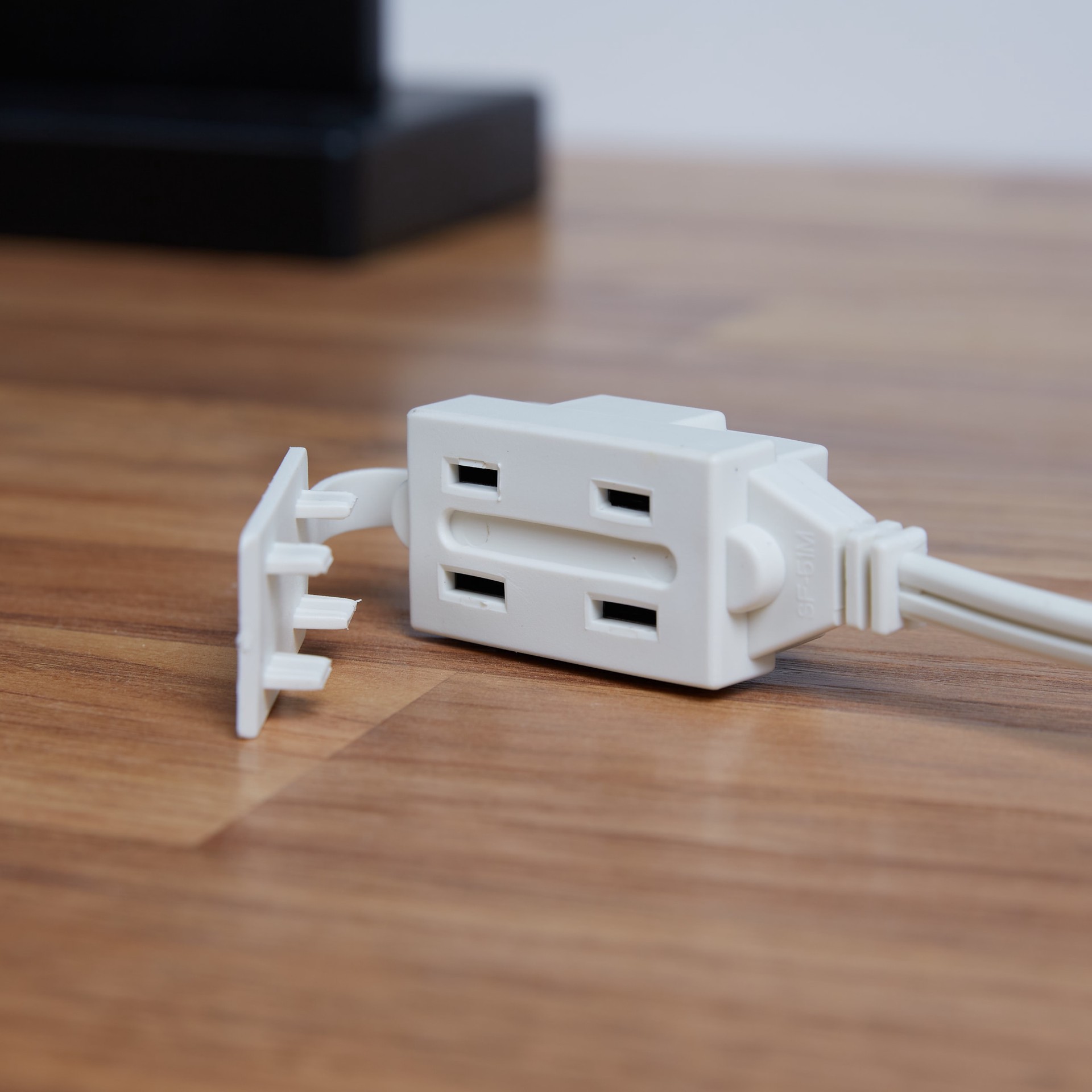 slide 3 of 6, Utilitech 3-ft 16 / 2 Light Duty 2 Prong White Indoor Extension Power Cord, 1 ct