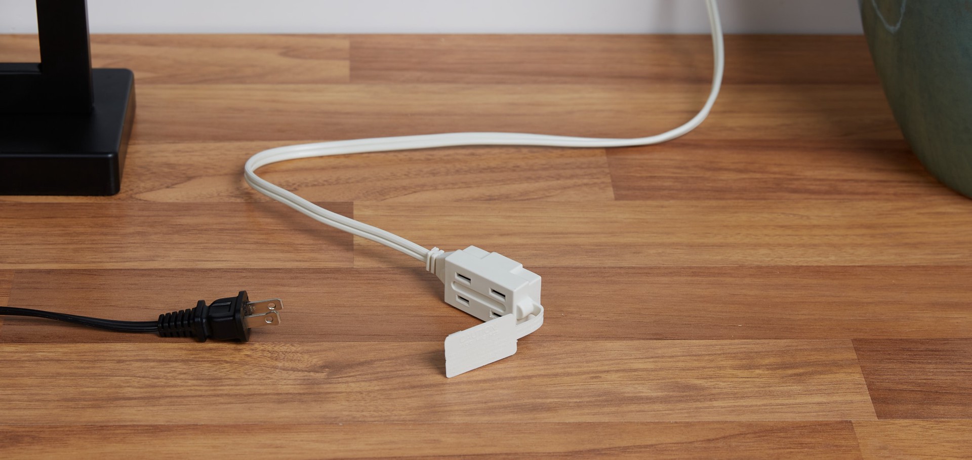 slide 4 of 6, Utilitech 3-ft 16 / 2 Light Duty 2 Prong White Indoor Extension Power Cord, 1 ct