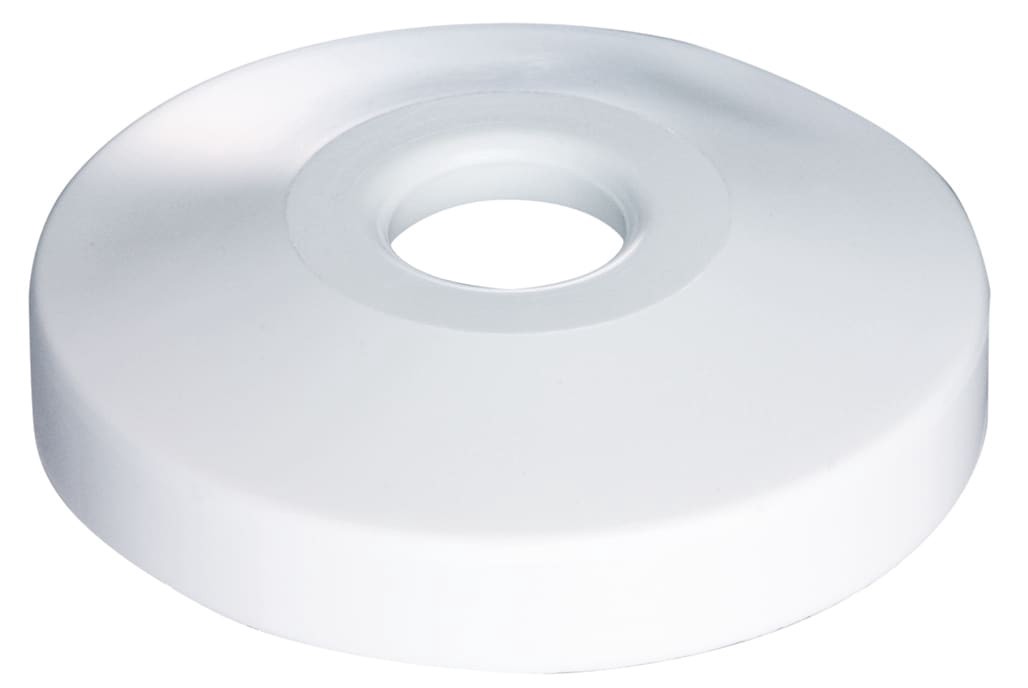 slide 2 of 3, Keeney White Universal Universal Escutcheon 0.5-in -ID, 1 ct