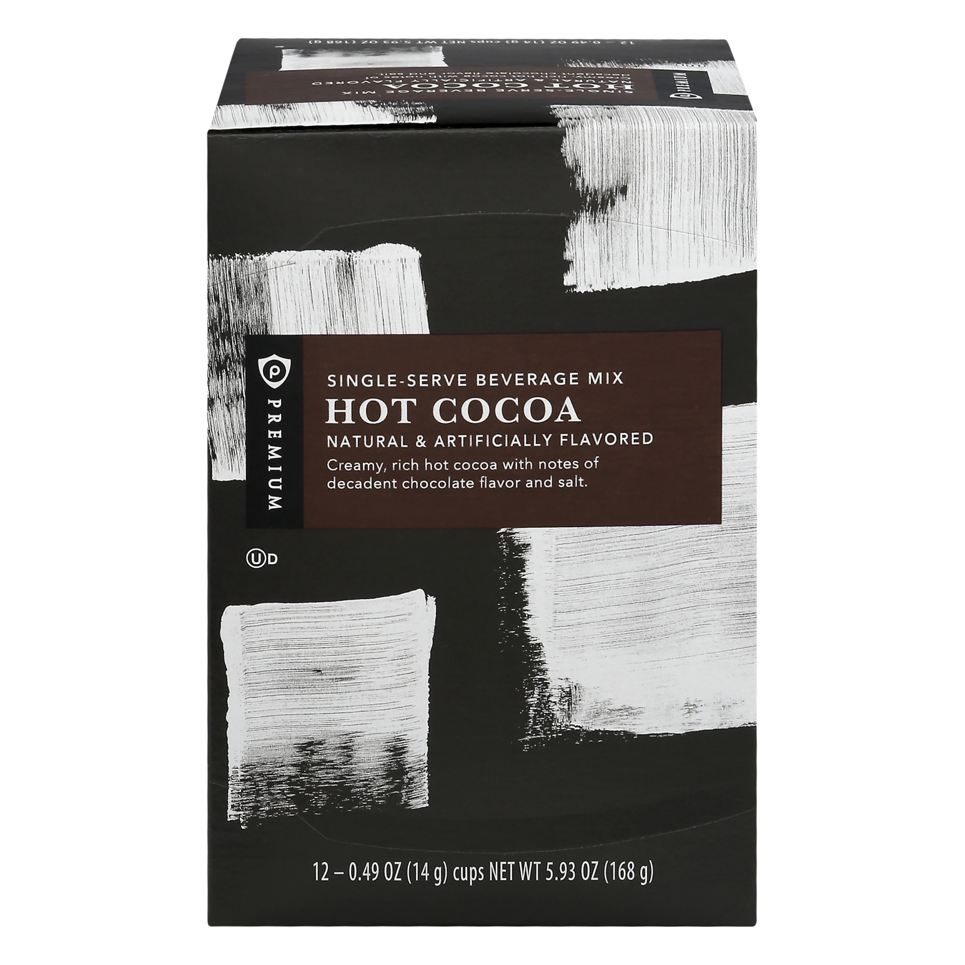 slide 1 of 1, Publix Premium Single-Serve Hot Cocoa Beverage Mix - 0.49 oz, 0.49 oz