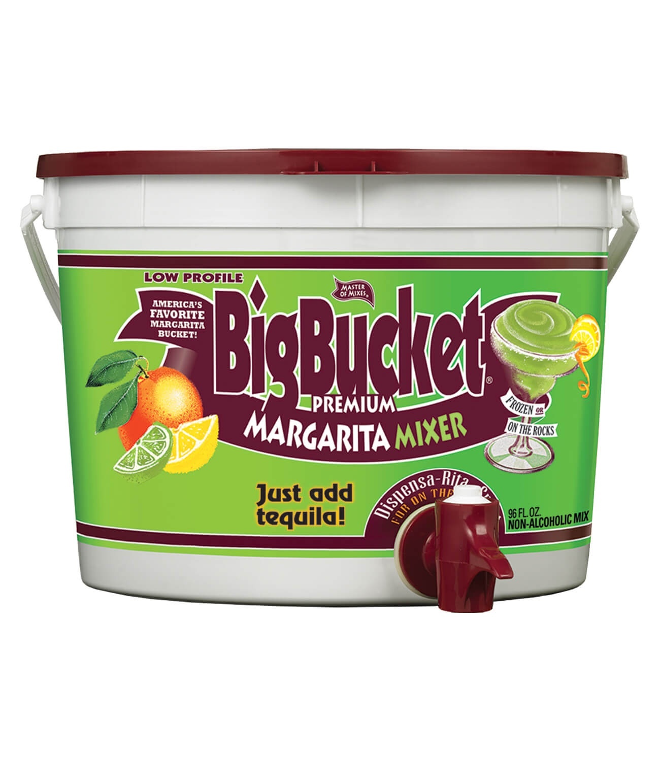 slide 1 of 1, Master of Mixes Bigbucket Premium Margarita Mixer - 96 oz, 96 oz