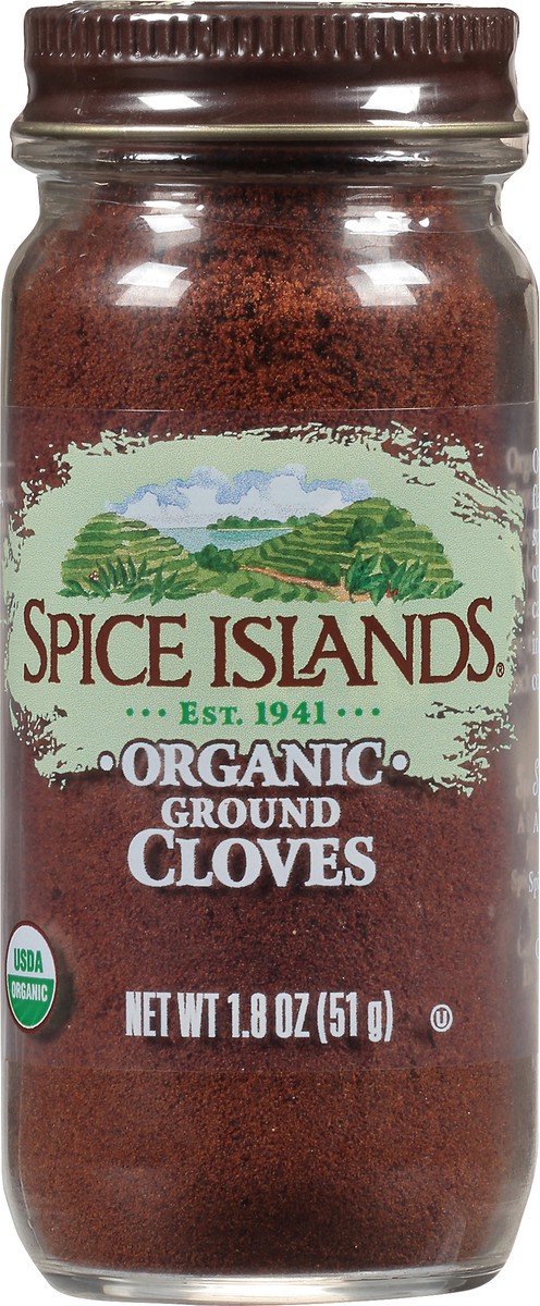 slide 4 of 7, Spice Islands Organic Ground Cloves 1.8 oz. Jar, 1.8 oz