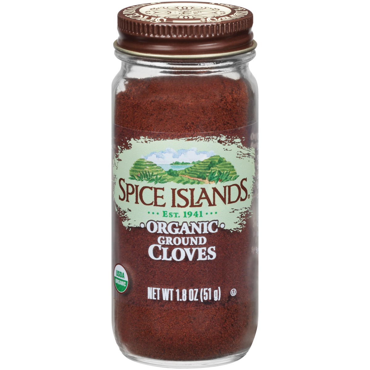 slide 1 of 7, Spice Islands Organic Ground Cloves 1.8 oz. Jar, 1.8 oz