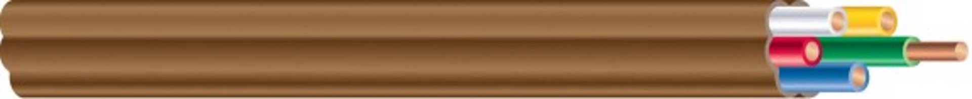 slide 2 of 4, Southwire 250-ft 18 / 5 Solid Thermostat Wire ( By-the-roll ), 1 ct