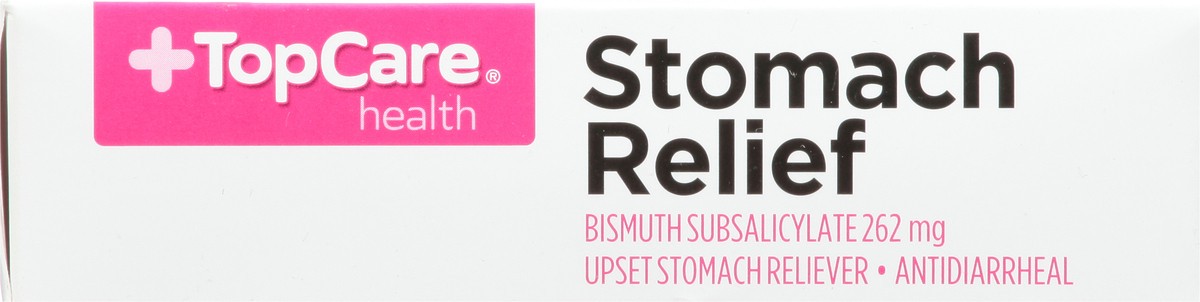 slide 7 of 9, TopCare Top Care Topcare Stomach Relief, 262 Mg, Softgels, 24 ct