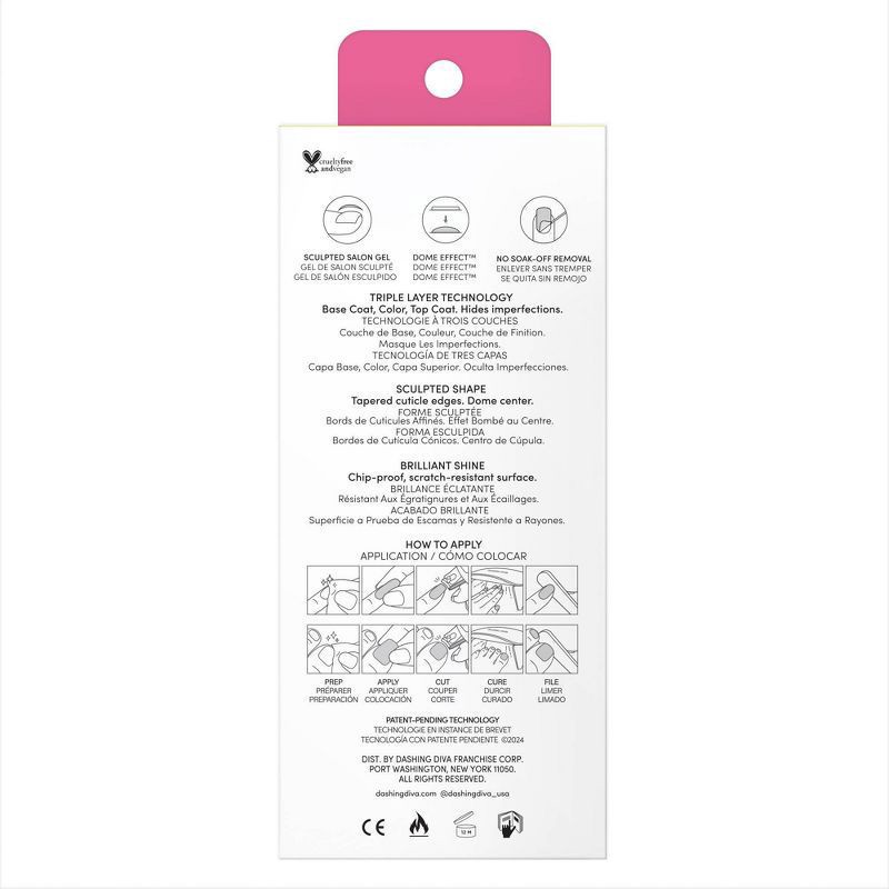 slide 2 of 6, Dashing Diva Glaze Nail Art - The Eye Candy - 55ct, 55 ct