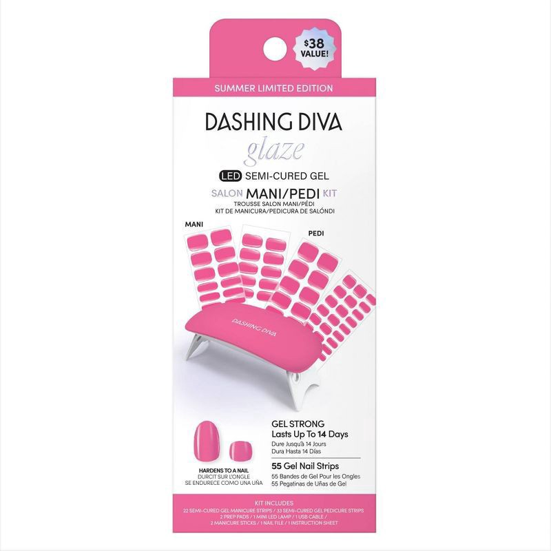 slide 1 of 6, Dashing Diva Glaze Nail Art - The Eye Candy - 55ct, 55 ct