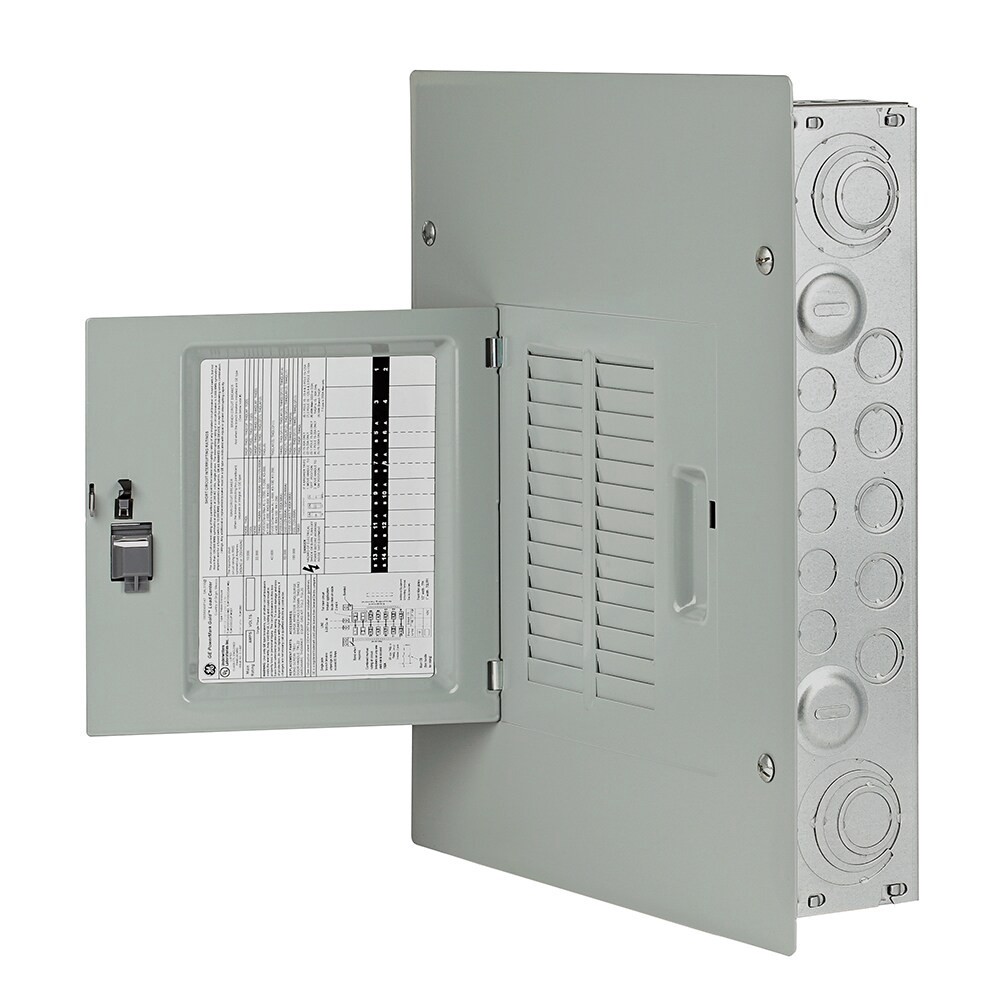 slide 5 of 6, GE PowerMark Gold 125 -Amp 12 -Spaces 24 -Circuit Indoor Main Lug Load Center (Value Pack), 1 ct