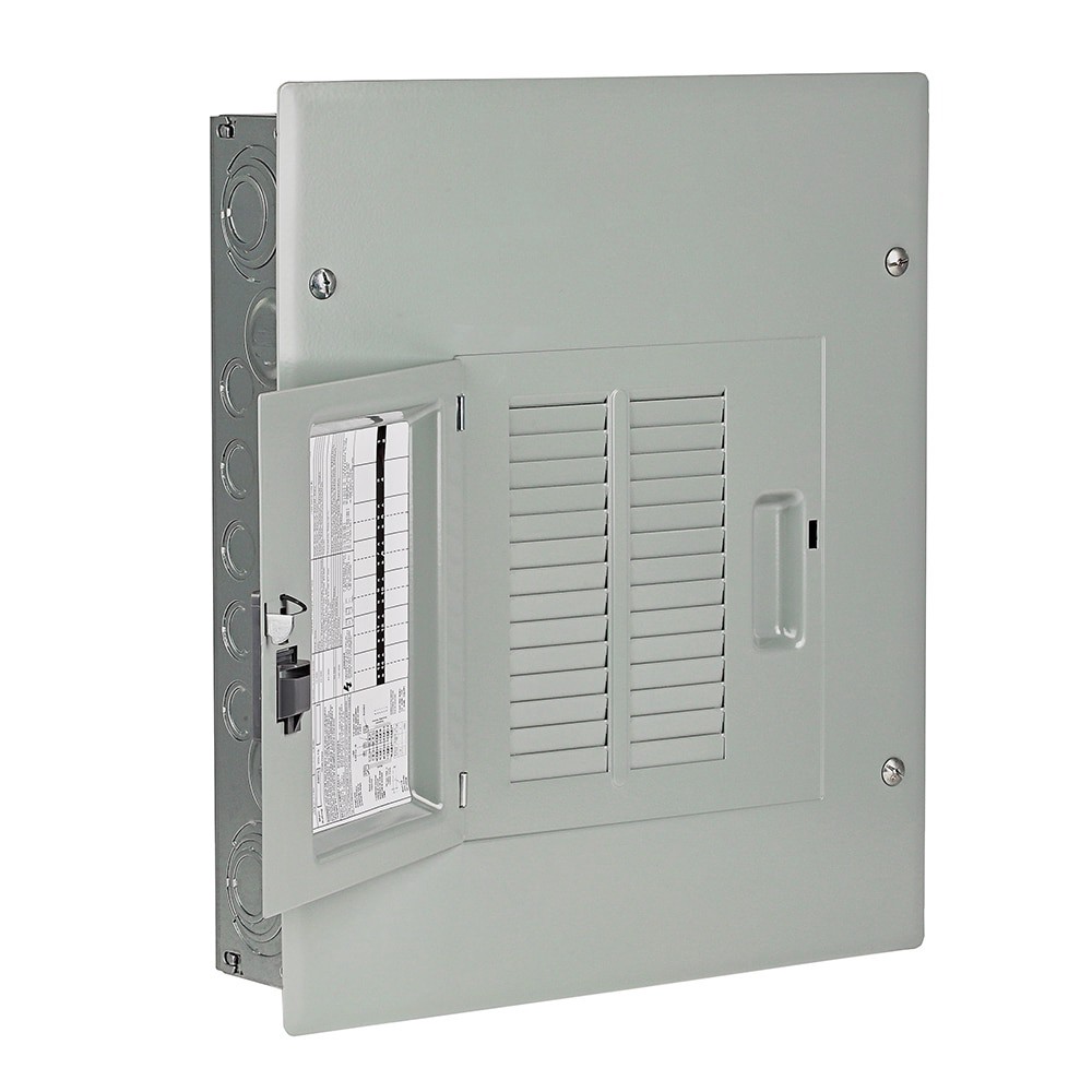 slide 6 of 6, GE PowerMark Gold 125 -Amp 12 -Spaces 24 -Circuit Indoor Main Lug Load Center (Value Pack), 1 ct