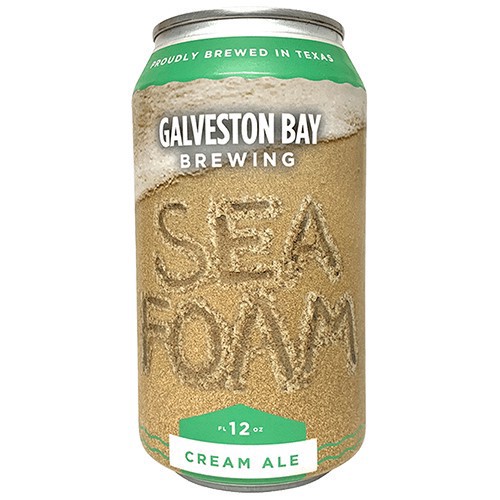 slide 1 of 1, Galveston Bay Seafoam Cream Ale - Cans, 12 oz